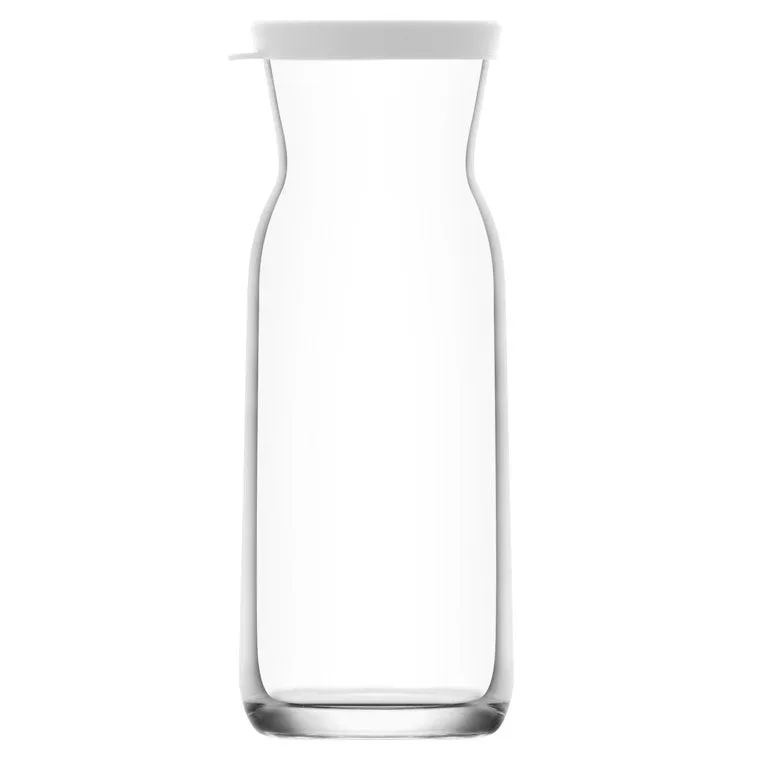 Lav Glass Carafe with Lid, Pitcher for Water, 23.75 oz