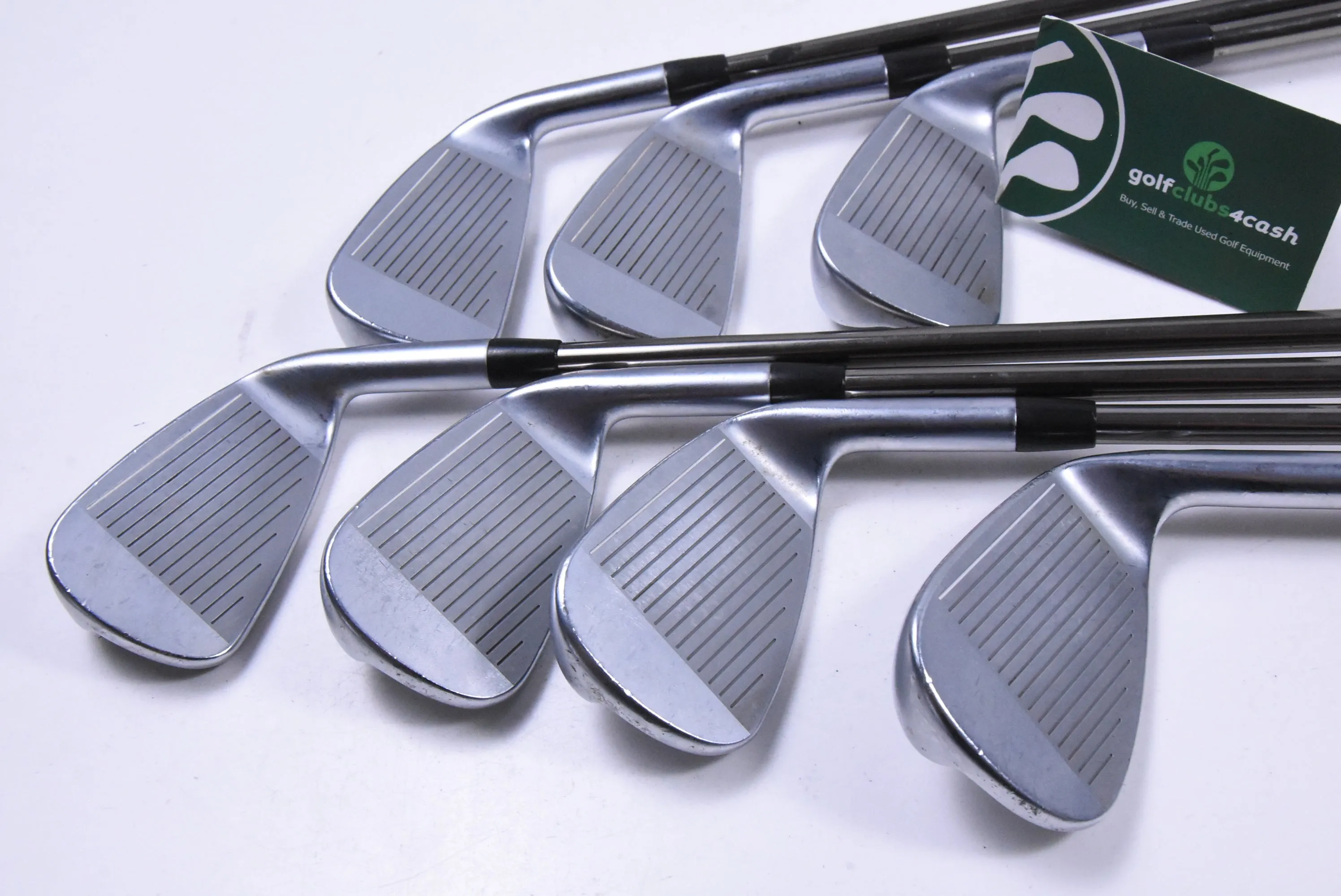 Left Hand Ping i210 Irons / 4-PW / Orange Dot / Regular Flex UST Recoil ES 780