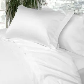 Luxury 800 TC 100% Pure Egyptian Cotton Queen Sheet Set In White