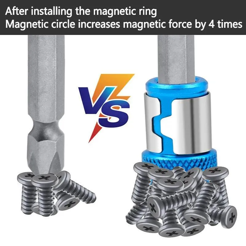 Magnetic Ring Screwdriver Bit: Precision Tool for Effortless Work