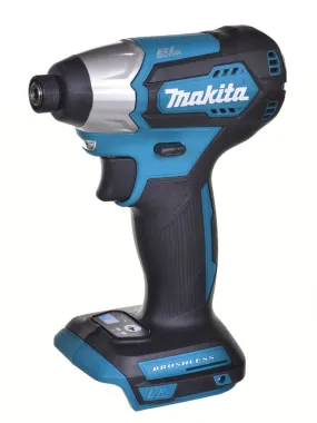 Makita Dtd155z Power Screwdriver/Impact Driver 1/4" Hex 18V Black, Blue