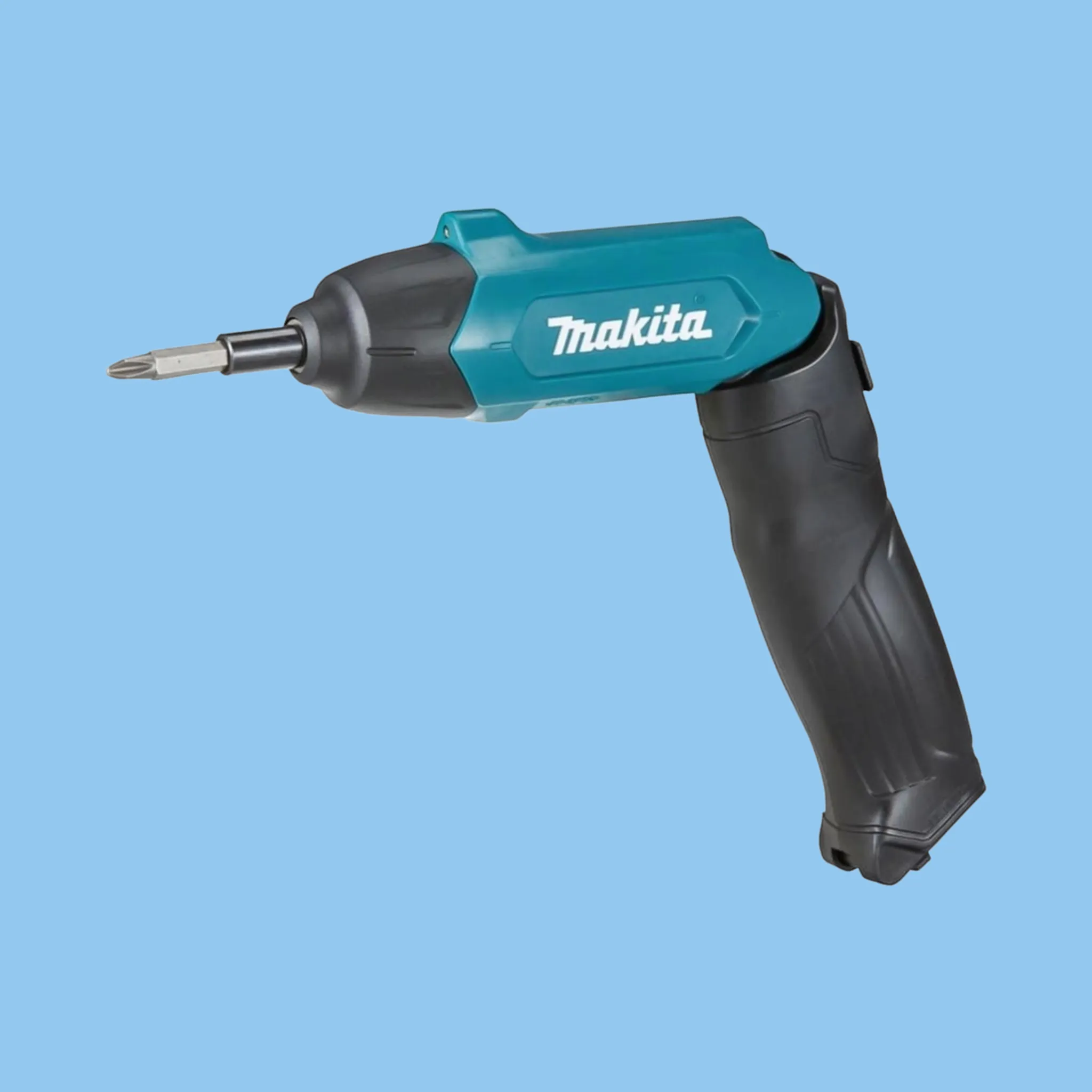 Makita In-Line Cordless Screwdriver, DF001DW W/ Accessory Set