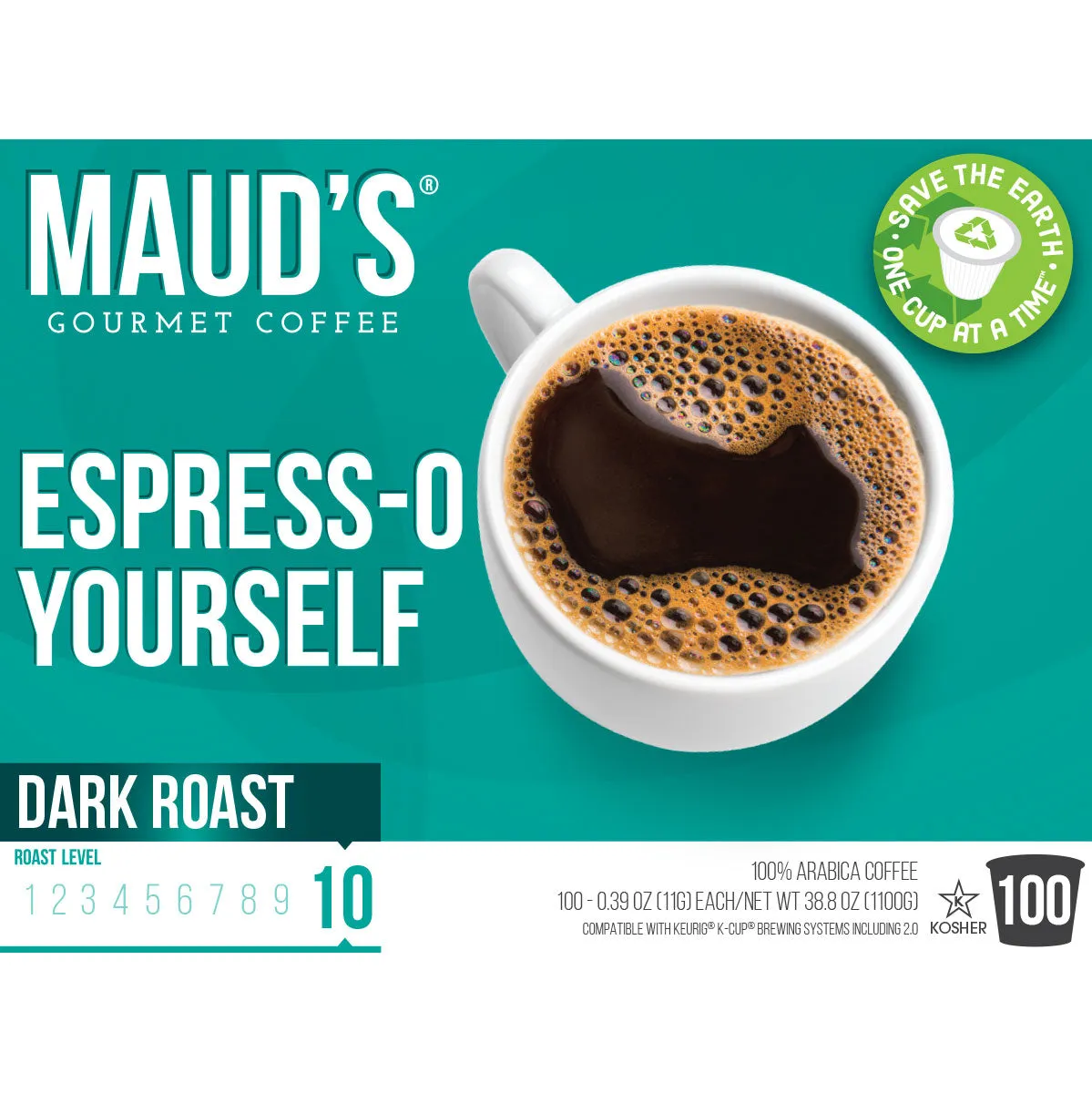 Maud's Espresso Roast Coffee Pods