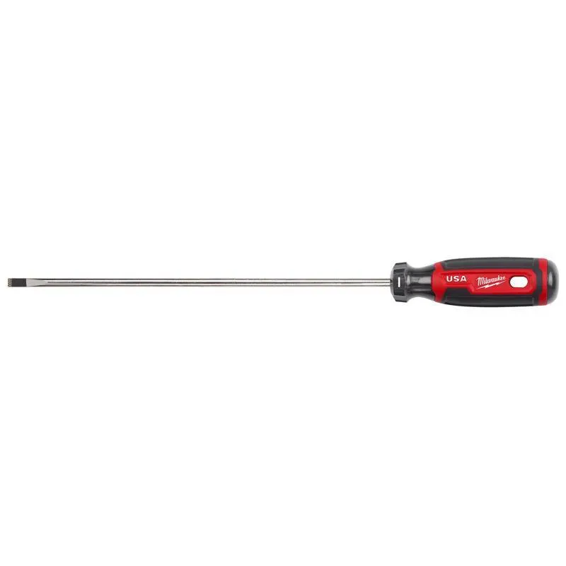 Milwaukee 1/4 in. Cabinet Made in USA Screwdriver 1 pk