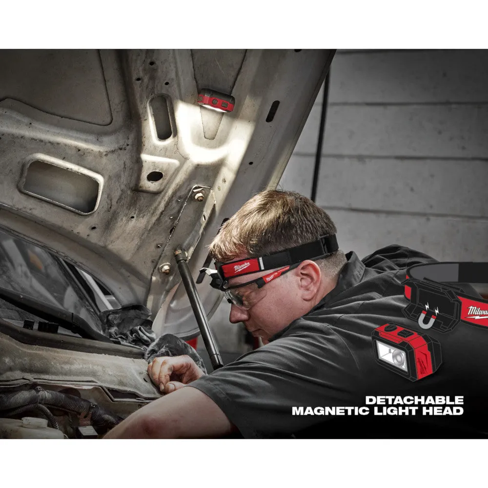 Milwaukee 2012R Rechargeable Magnetic Headlamp And Task Light