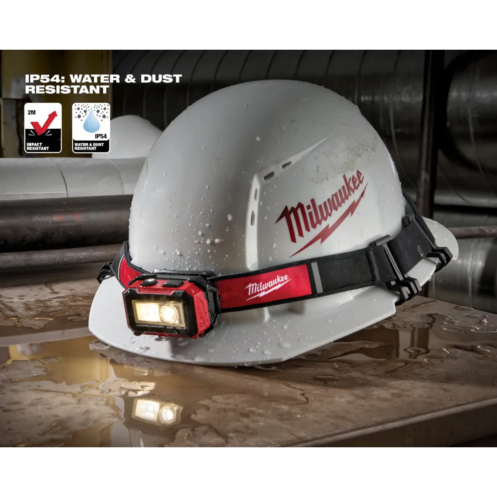 Milwaukee 2012R Rechargeable Magnetic Headlamp And Task Light