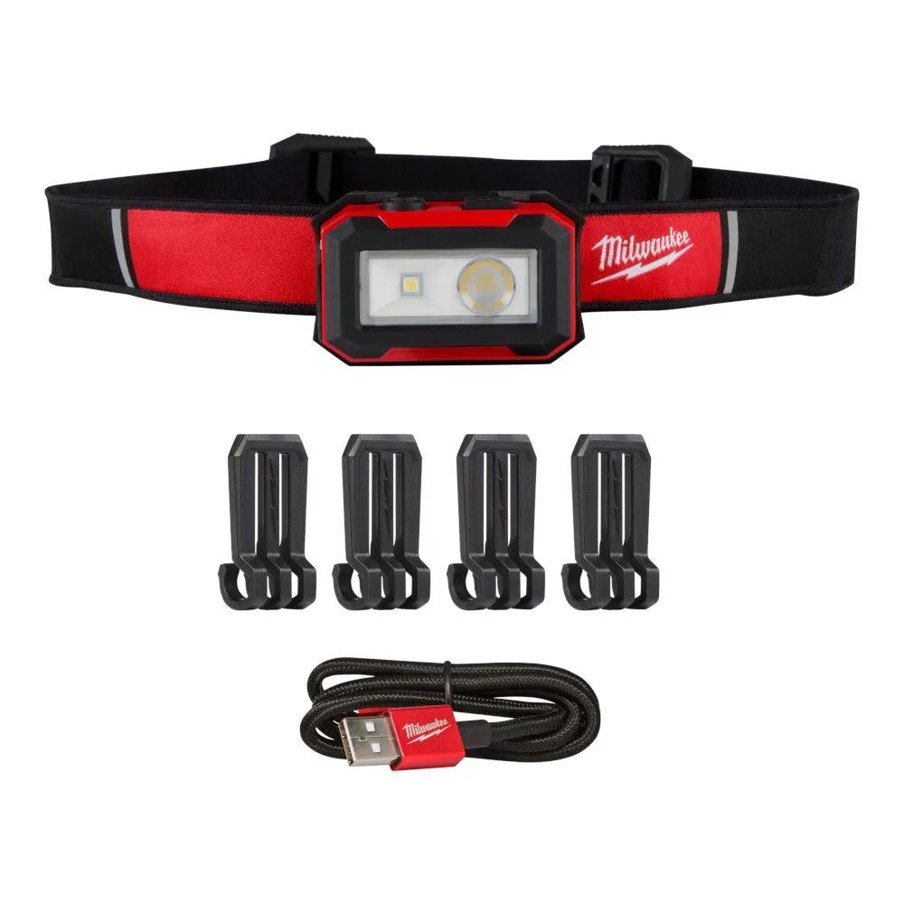 Milwaukee 2012R Rechargeable Magnetic Headlamp And Task Light