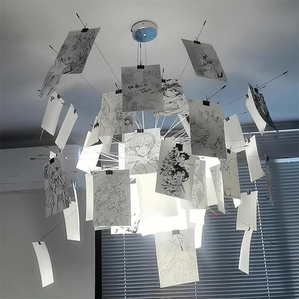 Mina Paper Chandelier