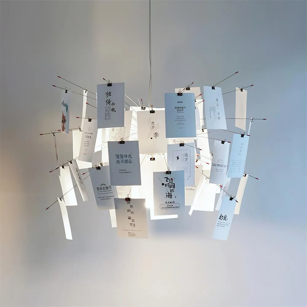 Mina Paper Chandelier