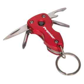 Multi-Tool Key Chain with LED Light