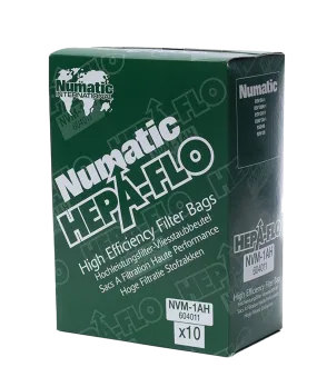 Numatic NVM 1AH Hepaflo Bags - Pack Of 10