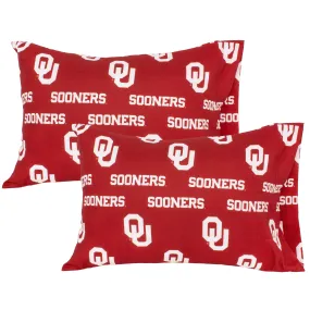 Oklahoma Sooners Pillowcases