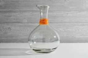 Orange Swirl Carafe