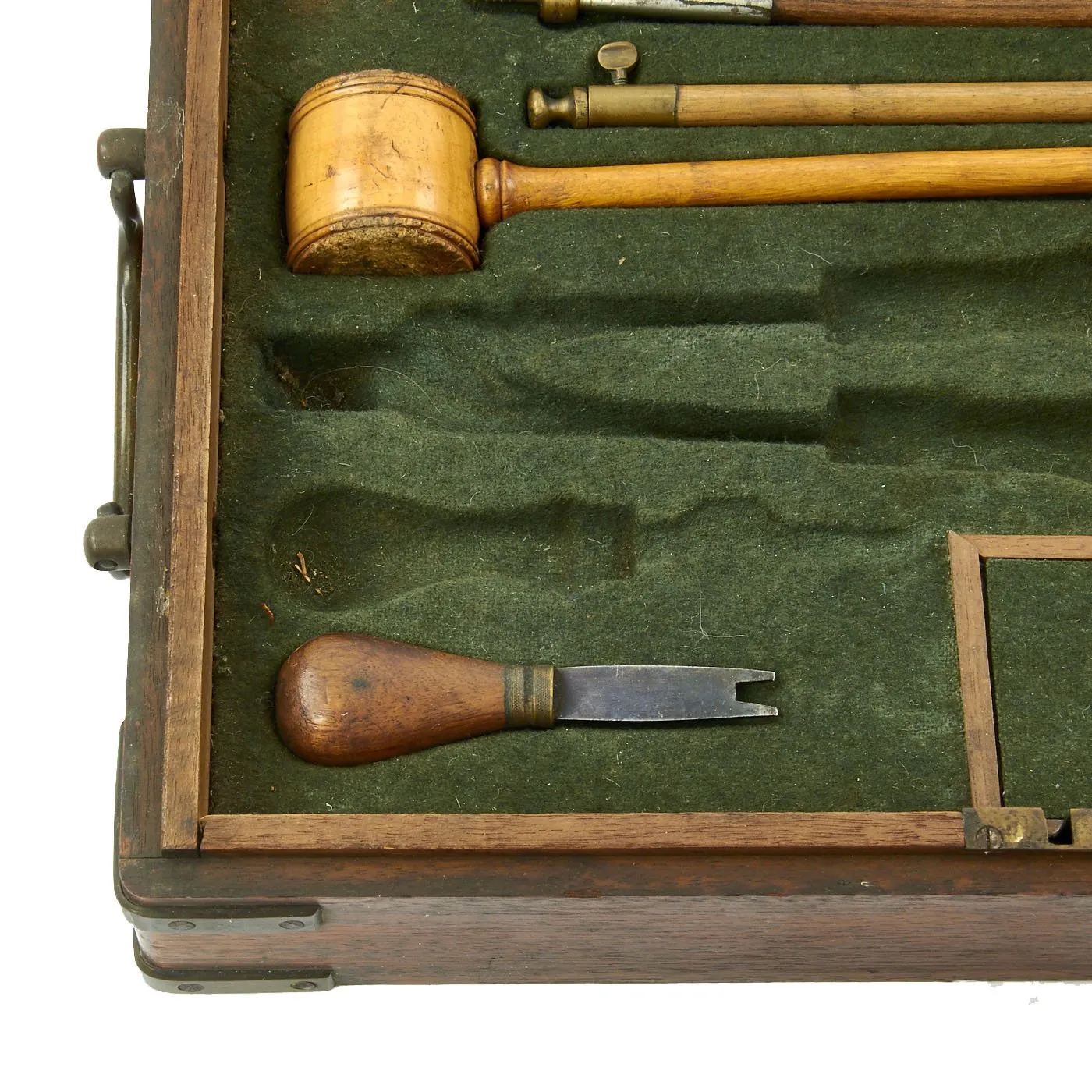 Original German Cased Pair of High-End Percussion Rifled Pistols by Klawitter of Herzberg with Accessories - c. 1835