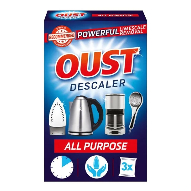 Oust All Purpose Descaler (Pack of 3 Sachets) - HX475