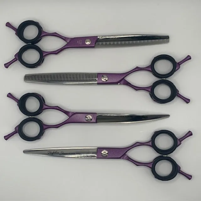 Pawfection Shears by Myke Ross Asian Handle SET 7"