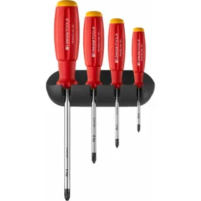 PB Swiss Tools PB 8242 Swiss Grip Screwdriver Set 4 Pcs