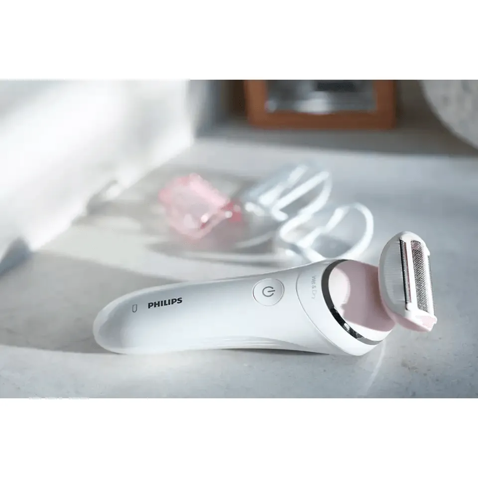 Philips SatinShave Advanced Wet & Dry Lady Shaver - White | BRL140/00