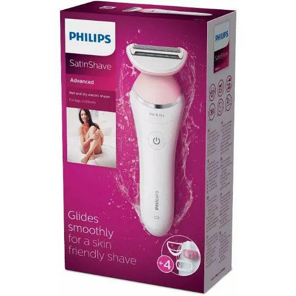 Philips SatinShave Advanced Wet & Dry Lady Shaver - White | BRL140/00