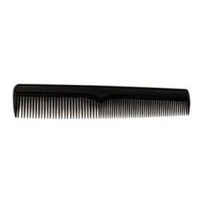 PLASTIC STYLING COMB 12PCS BULK PACK - BLACK