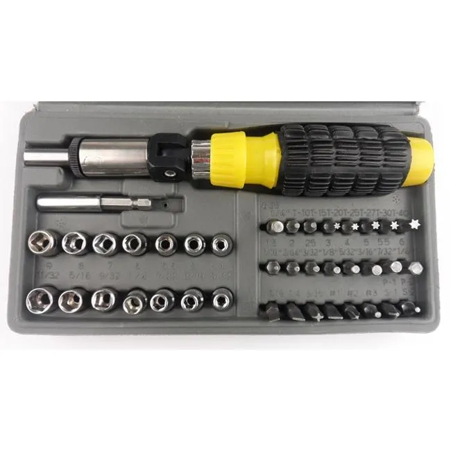 Premium Quality 41 pcs Multipurpose Magnetic Toolkit Screw Driver Set