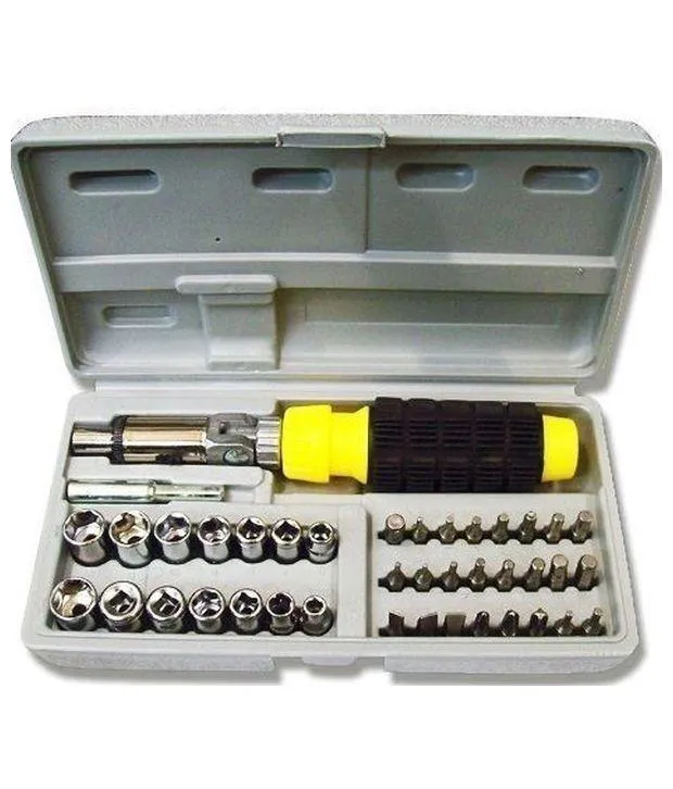 Premium Quality 41 pcs Multipurpose Magnetic Toolkit Screw Driver Set