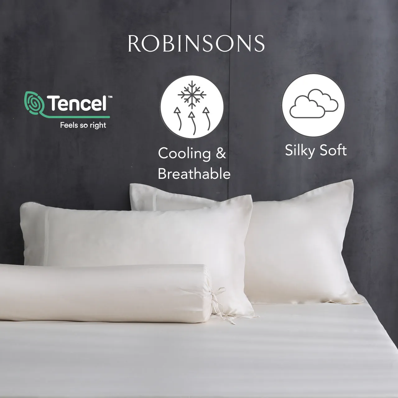 Robinsons TENCEL™ Lyocell Fitted Sheet Set Heritage Collection