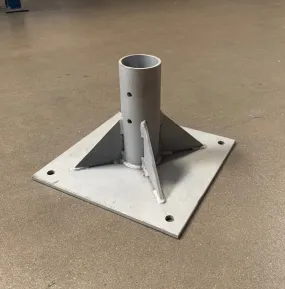 ROUND POST SURFACE MOUNT BASE