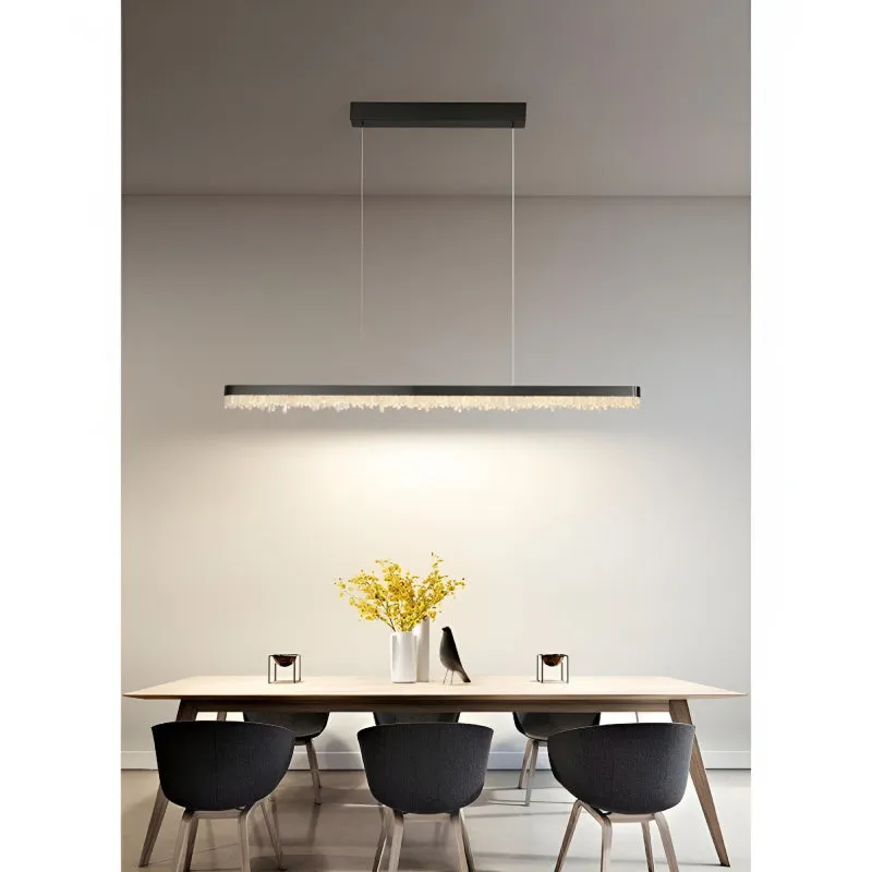 Saillon | Luxury Modern Rectangle Crystal Chandelier