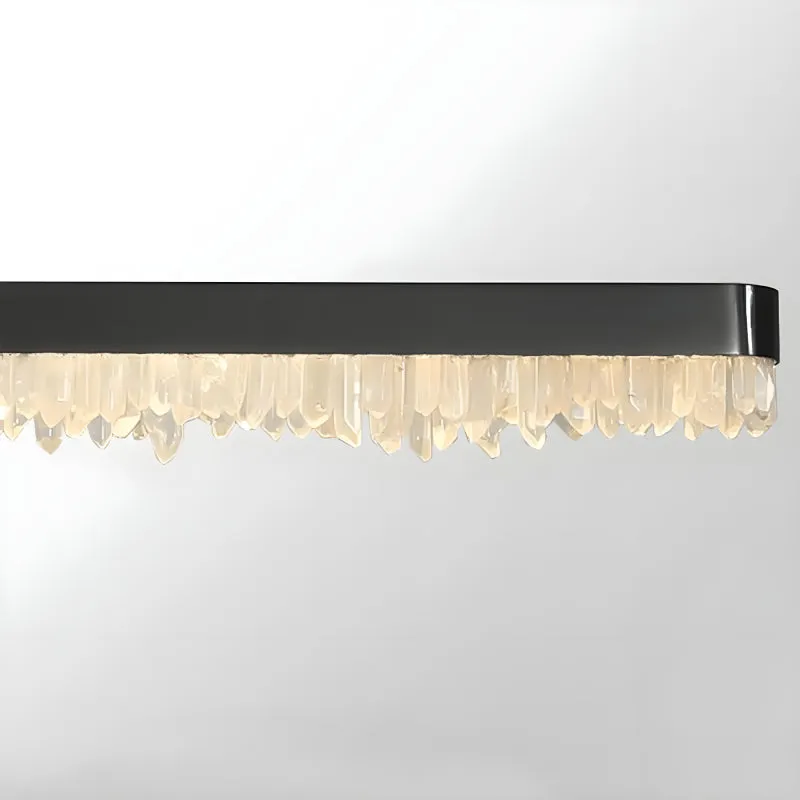 Saillon | Luxury Modern Rectangle Crystal Chandelier