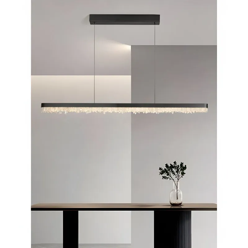 Saillon | Luxury Modern Rectangle Crystal Chandelier