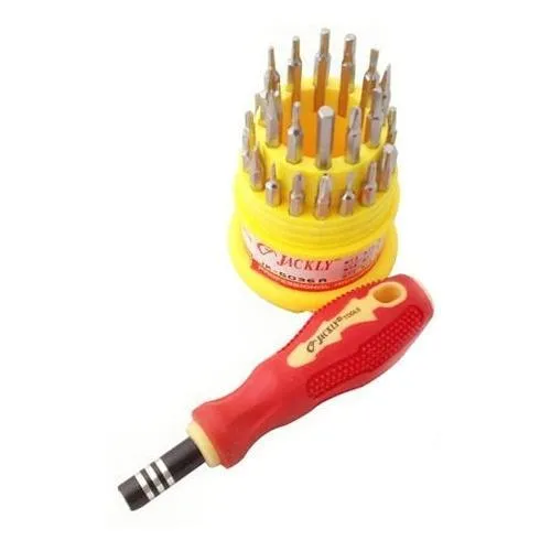 Saleshop365® Jackly 31 In 1 Screw Driver Set Magnetic Toolkit