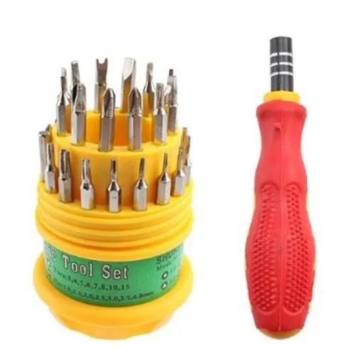 Saleshop365® Jackly 31 In 1 Screw Driver Set Magnetic Toolkit