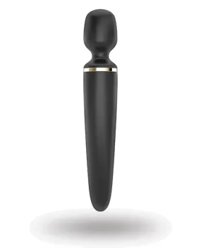 Satisfyer Wand-er Woman - Black/Gold