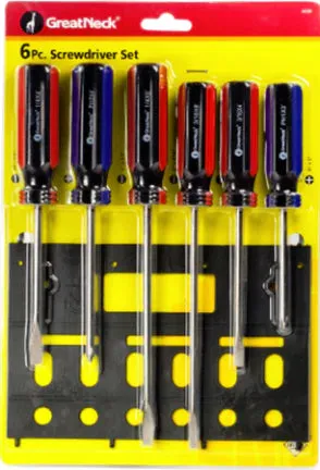 SCREWDRIVER SET 6PC