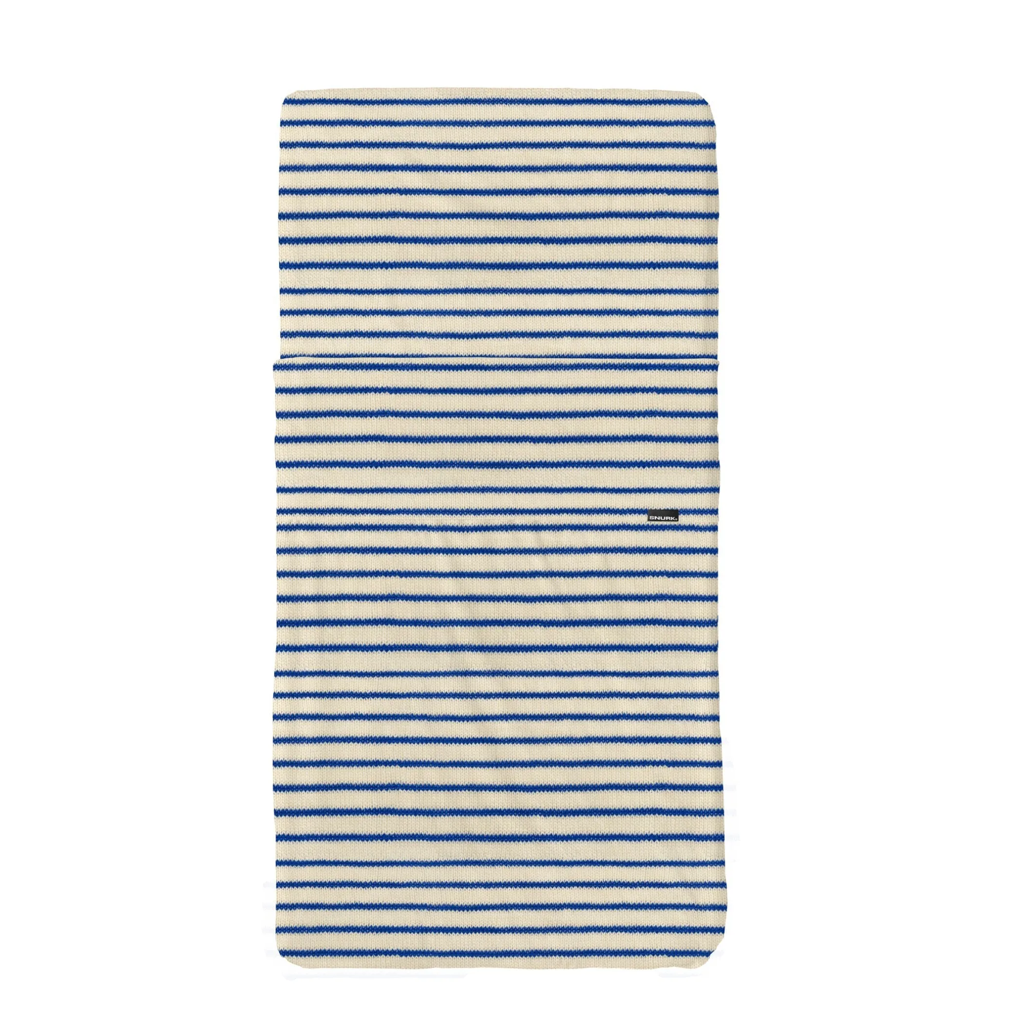 SNURK Baby fitted sheet Breton Blue