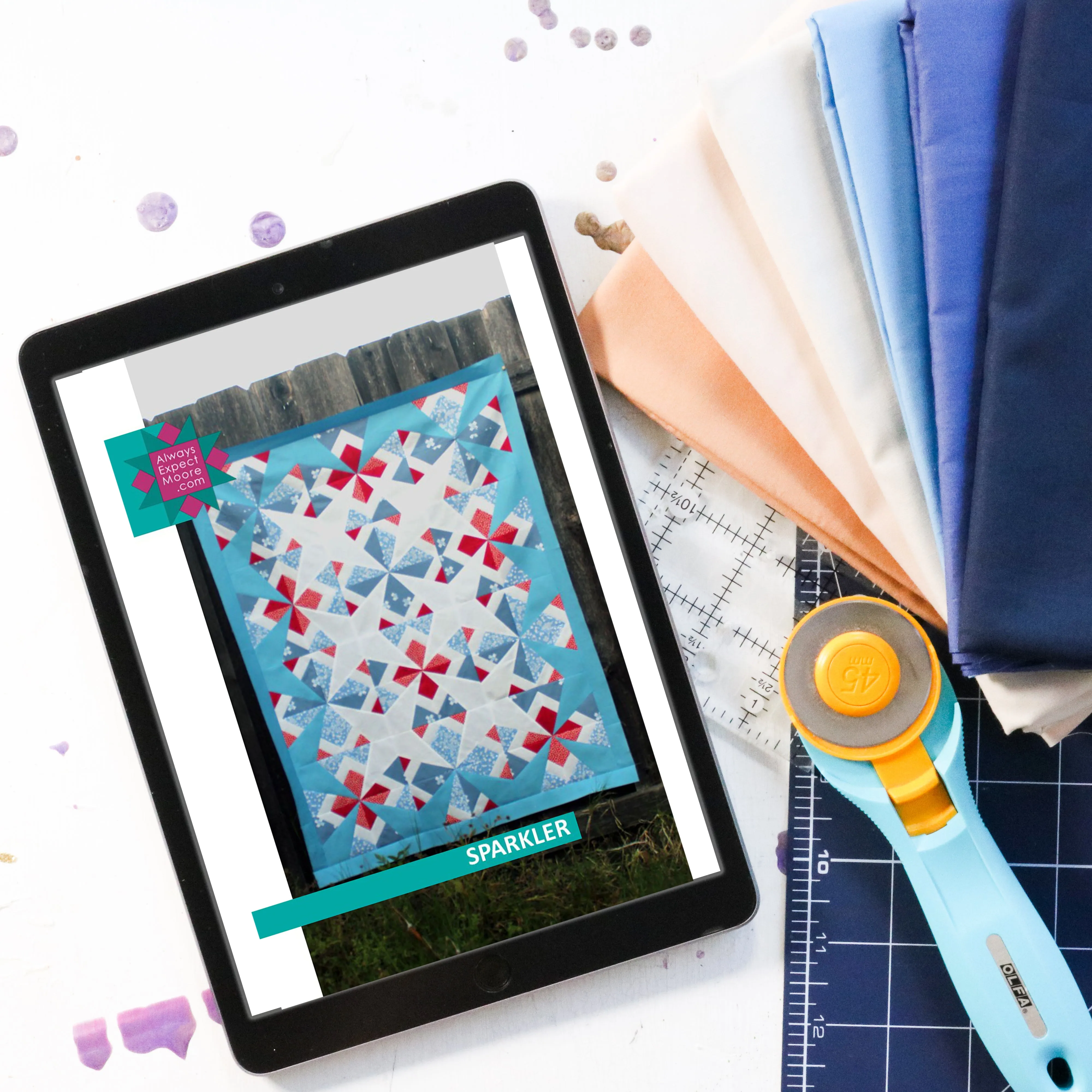 Sparkler Quilt - Digital Download Pattern