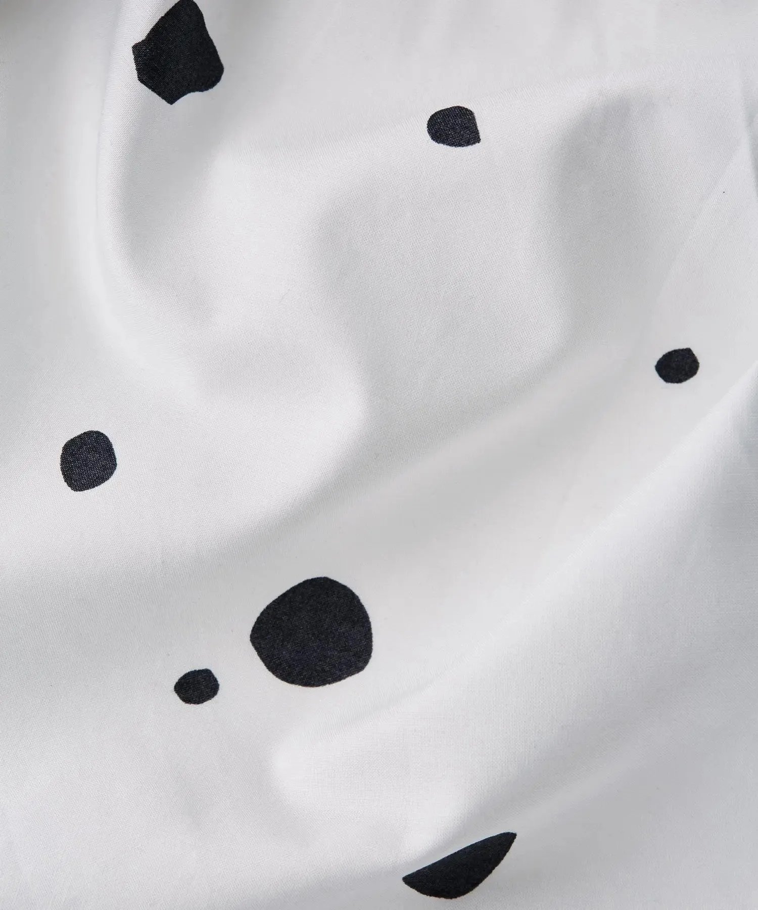 Spotty Tencel Cotton Fitted Sheet