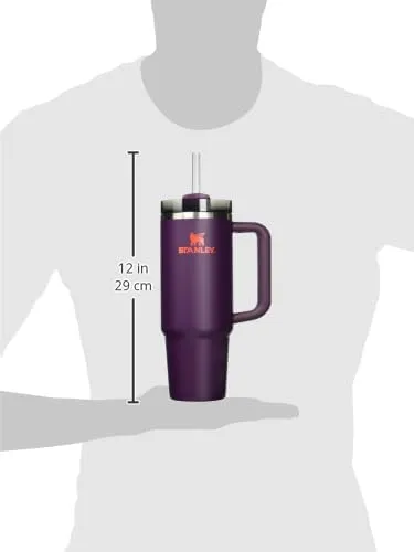 stanlet flowState Stainless Steel Vacuum Insulated Tumbler with Lid and Straw