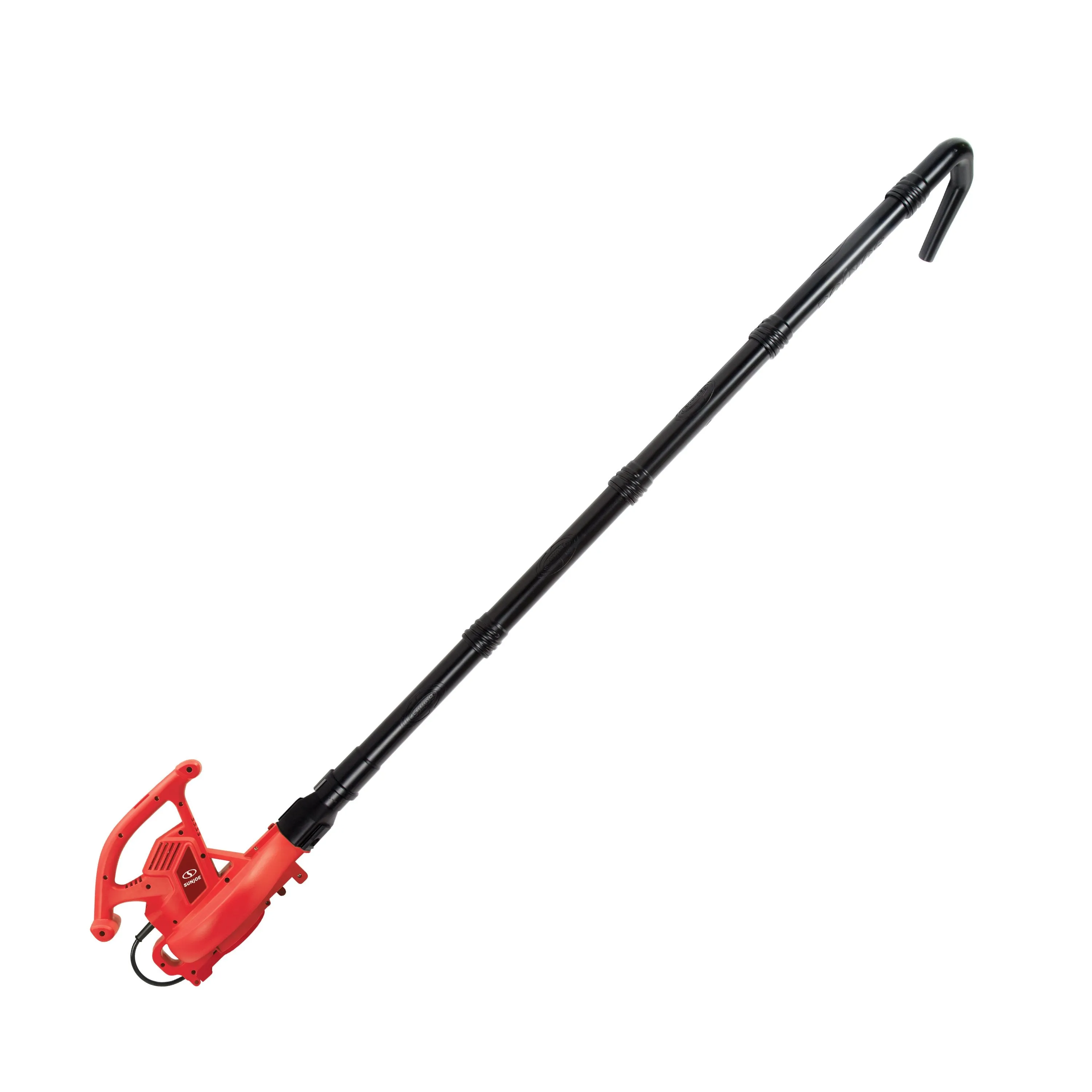 Sun Joe SBJ606E-GA-RED-RM 4-in-1 Electric Blower | 250 MPH | 14 Amp | Vacuum | Mulcher | Gutter Cleaner (Red) (Certified Refurbished)