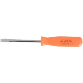 Sunex 1/4 in x 1-1/2 in Neon Orange Screwdriver