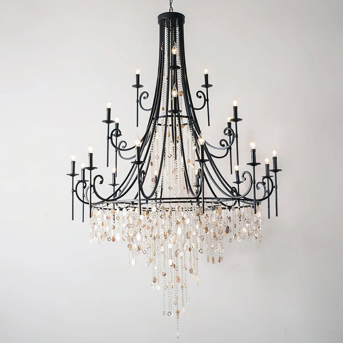 Tatum Lux Shell Chandelier