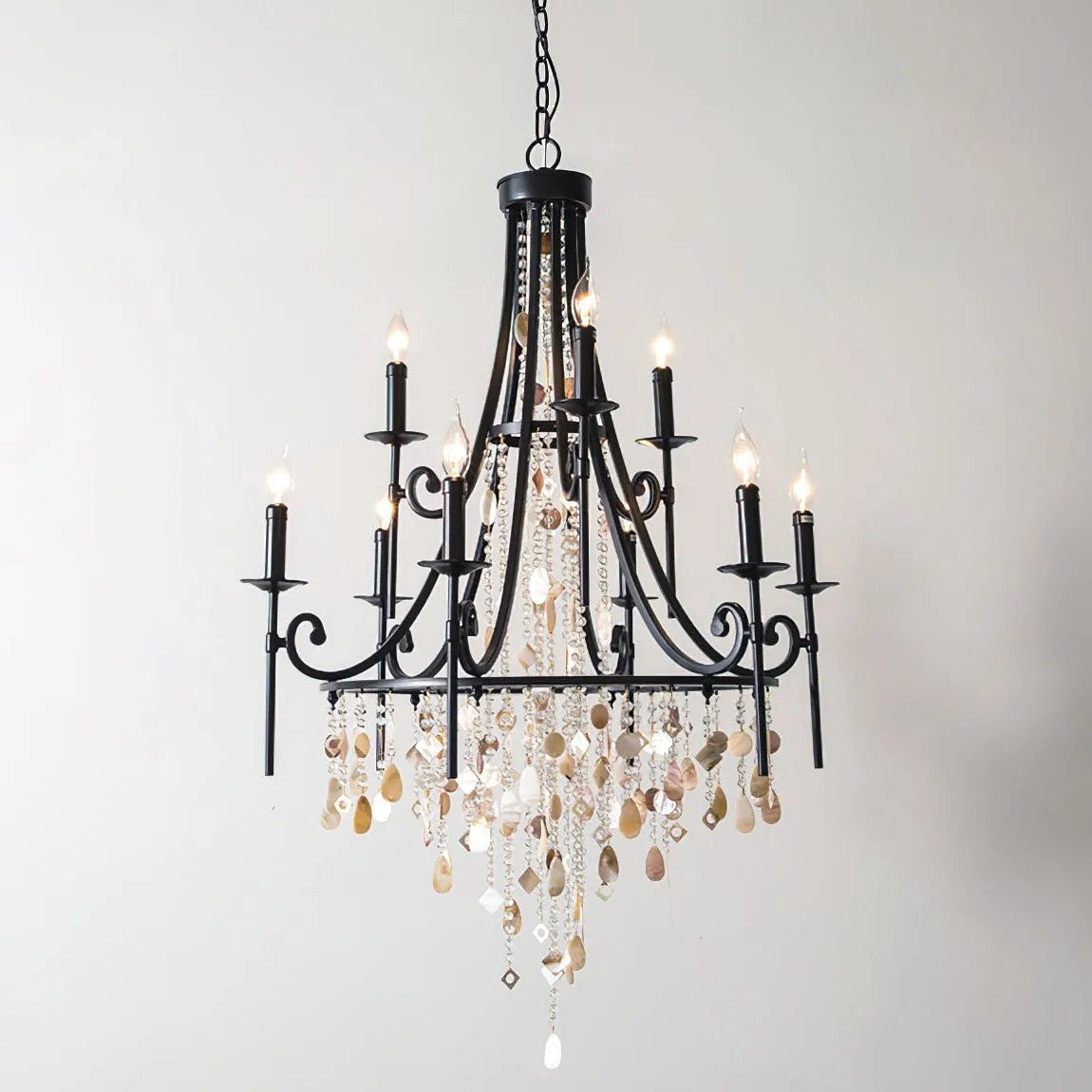 Tatum Lux Shell Chandelier