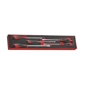 Teng Tools 5 Piece Flat and PH Type Screwdriver Set In Precision EVA Foam Tray - TEX915N