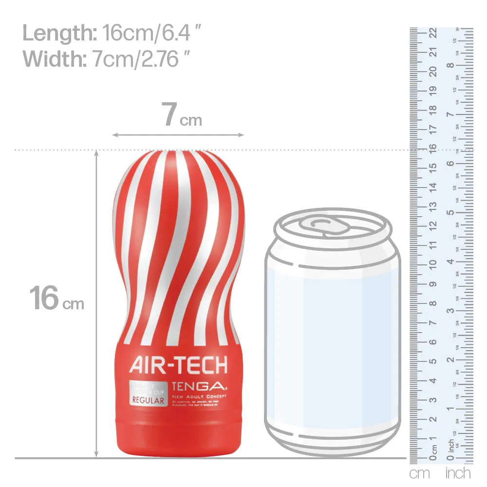 Tenga Reusable Air-Tech Vacuum Cup Masturbator - Regular Strength