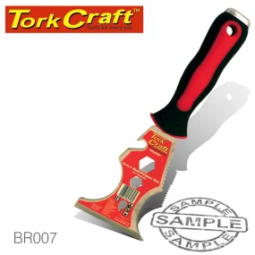 TORK CRAFT SCRAPER 15-IN-1 MULTI-PURPOSE TOOL STAINLESS STEEL BR007