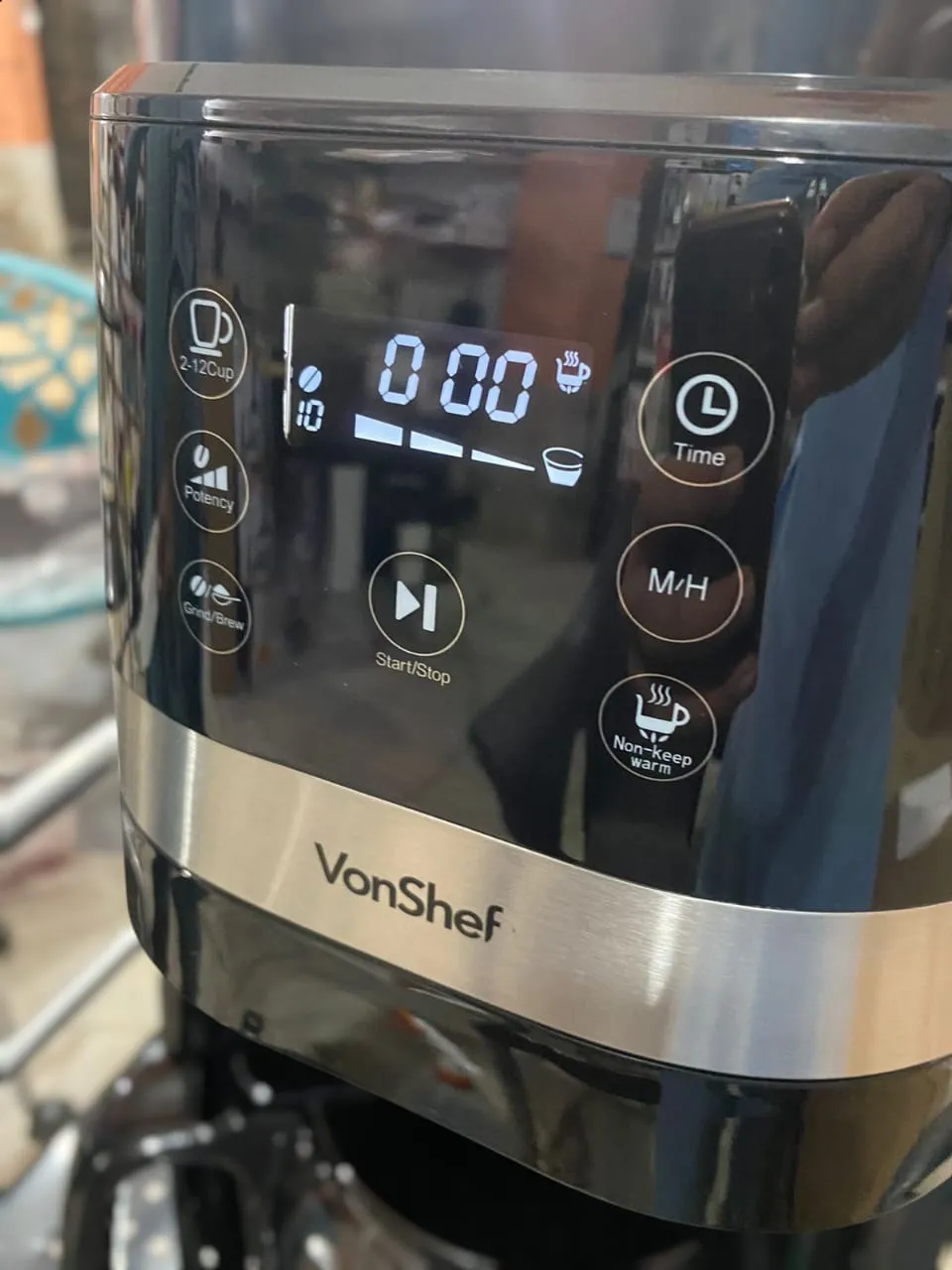 VONSHEF Digital Coffee Machine