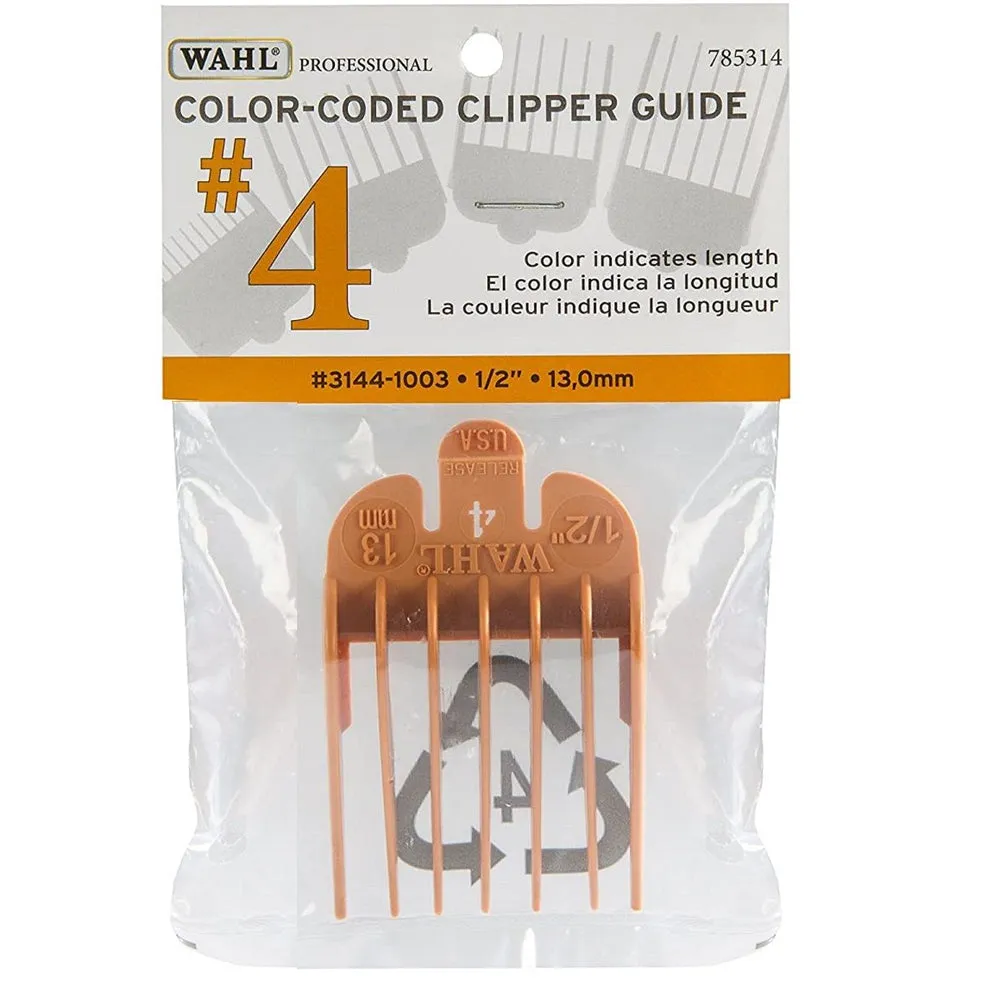 Wahl Color-Coded Clipper Guide [#4] - 1/2" #3144-1003