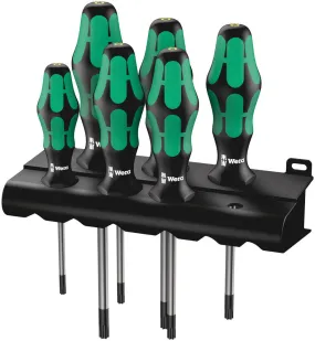 Wera 138250 6pc 367/6 TORX¨ BO Kraftform Plus Screwdriver Set