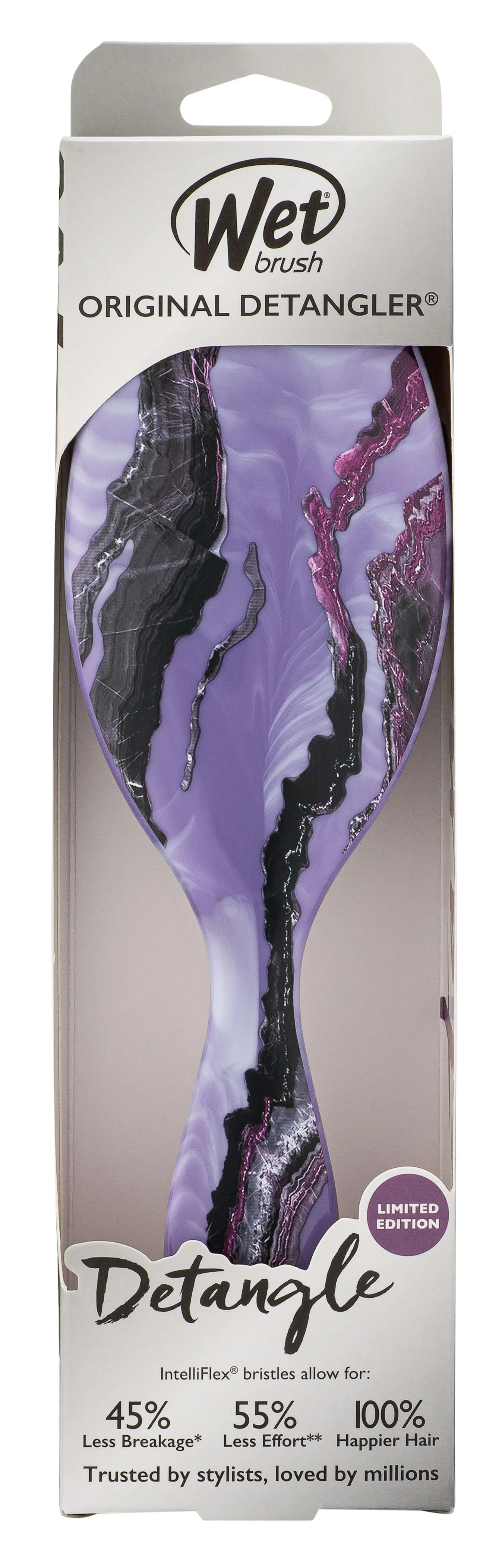 WetBrush Detangler Techno Stone - Purple